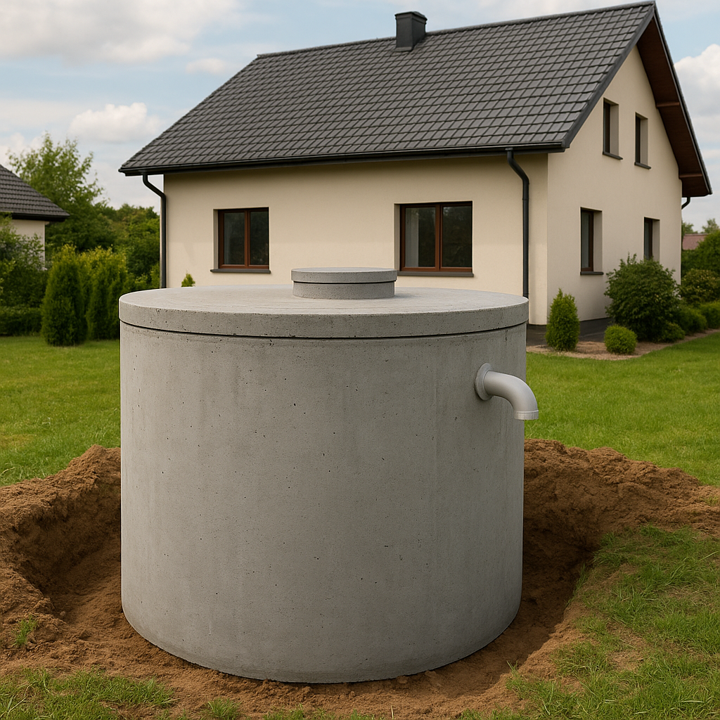Jaki zbiornik betonowy dobrać do domu 200 metrowego?