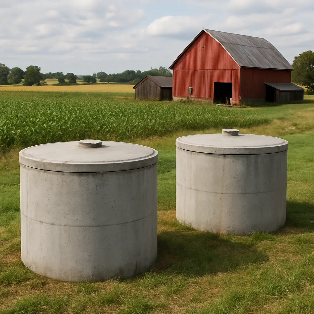 Zbiorniki betonowe w gospodarstwie rolnym – zastosowanie