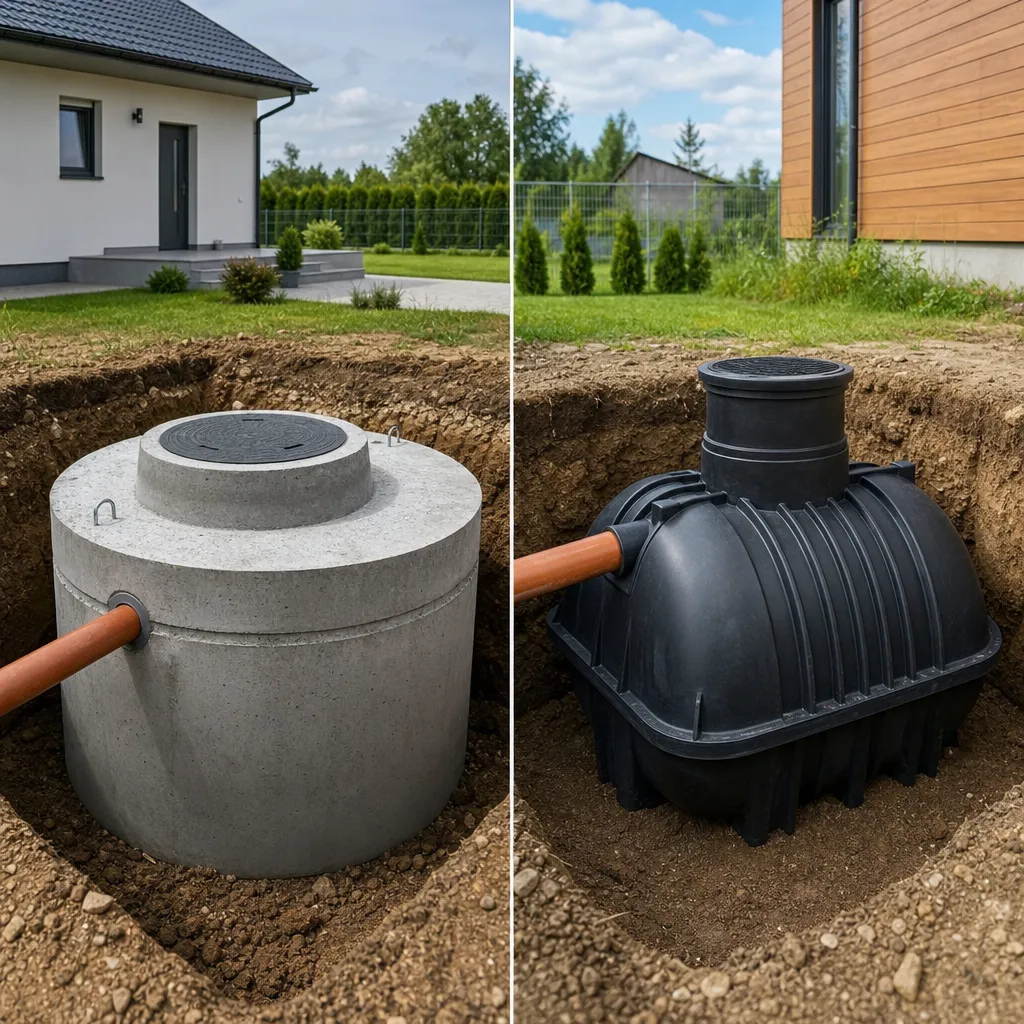 Szambo betonowe czy plastikowe