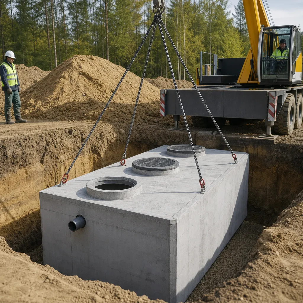 Producent zbiorników betonowych Kielce