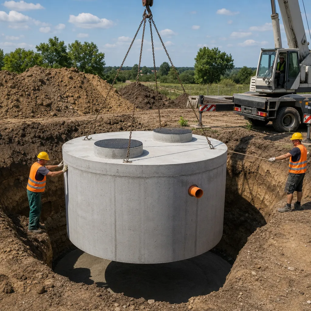 Producent zbiorników betonowych Częstochowa