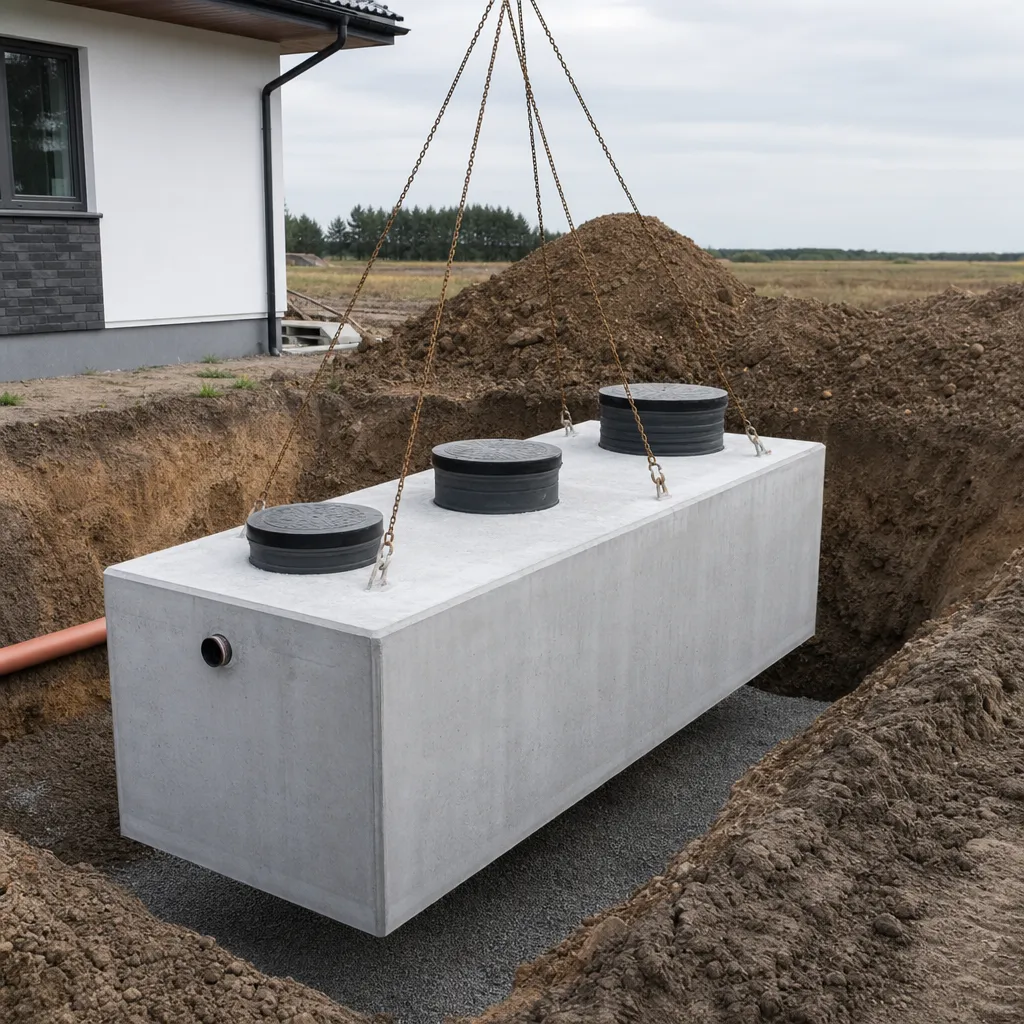 Montaż zbiorników betonowych Częstochowa