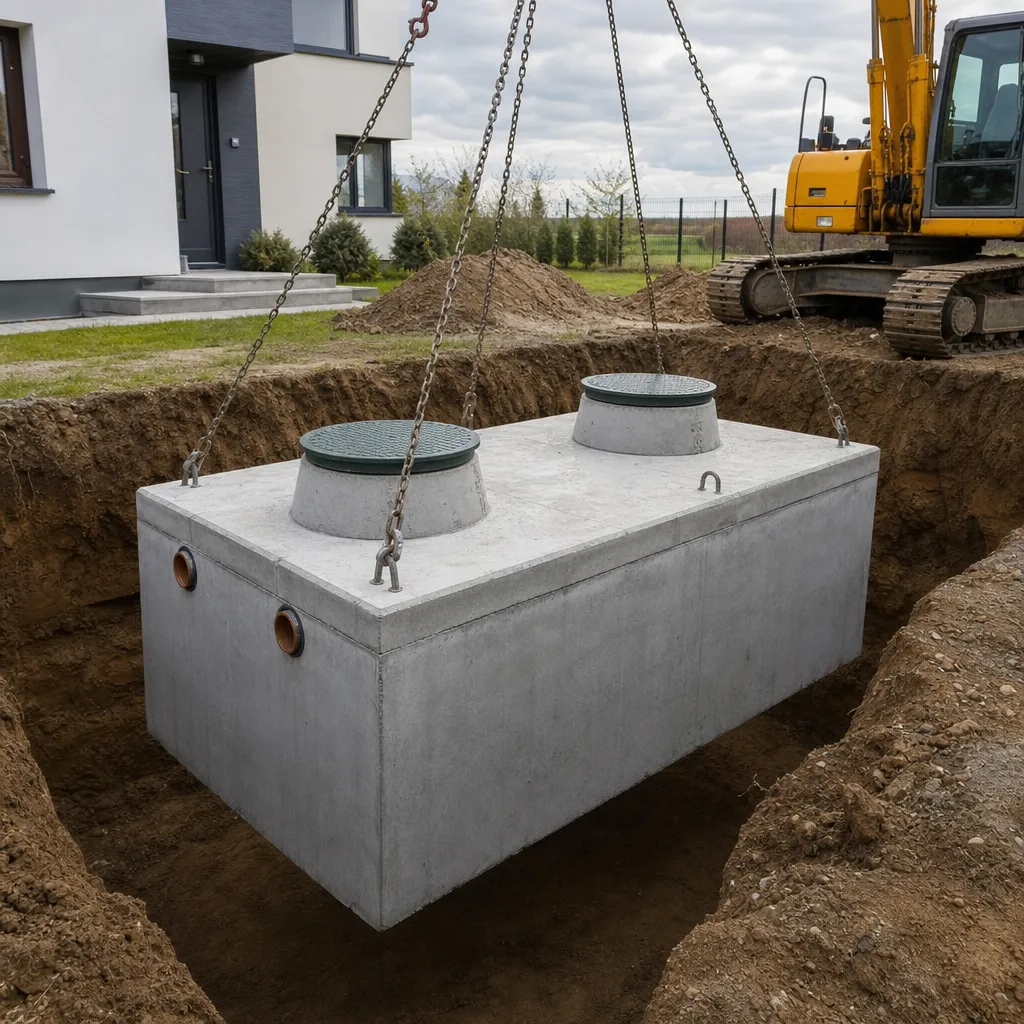 Zbiornik betonowy 8 m3