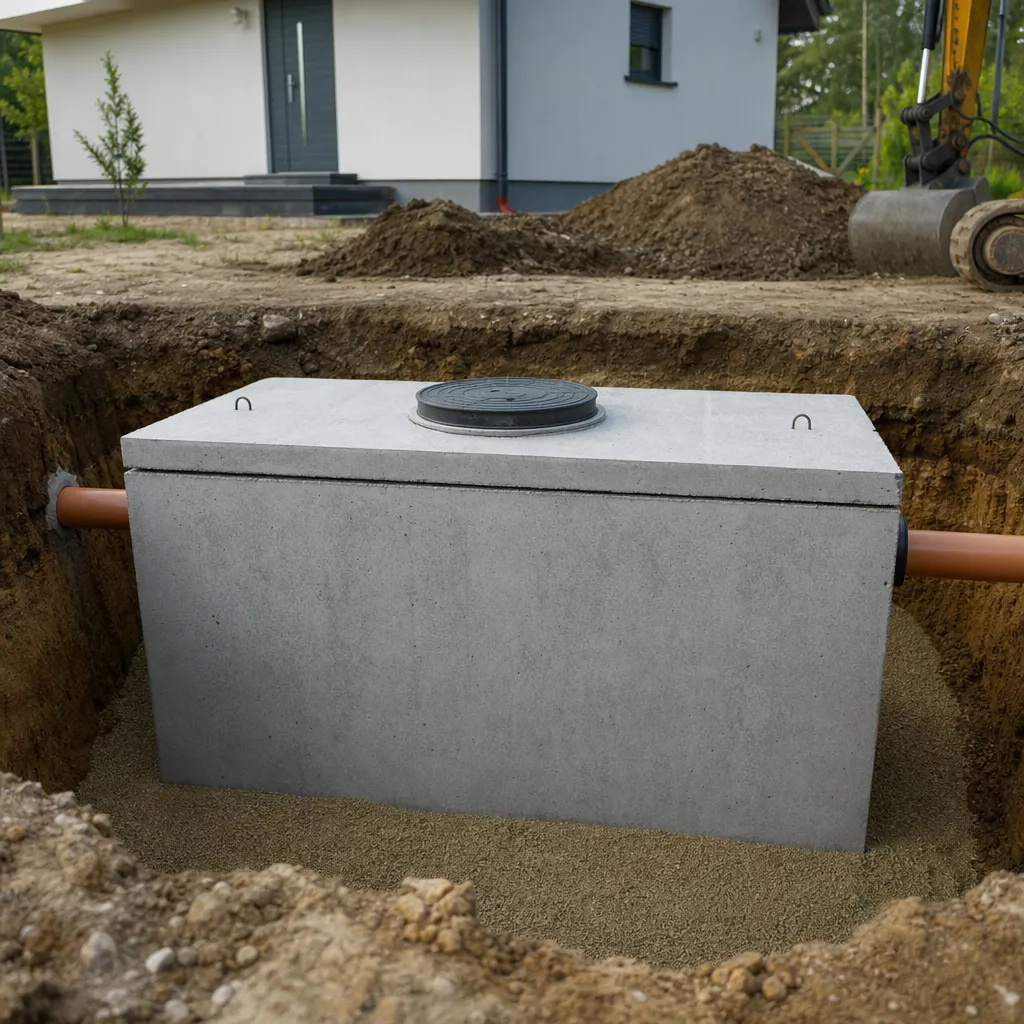 Szambo betonowe jednokomorowe