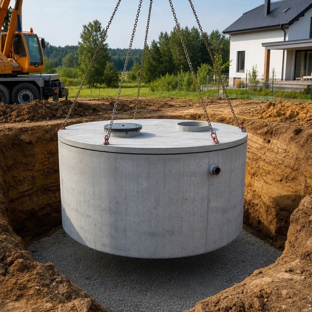 Producent zbiorników betonowych